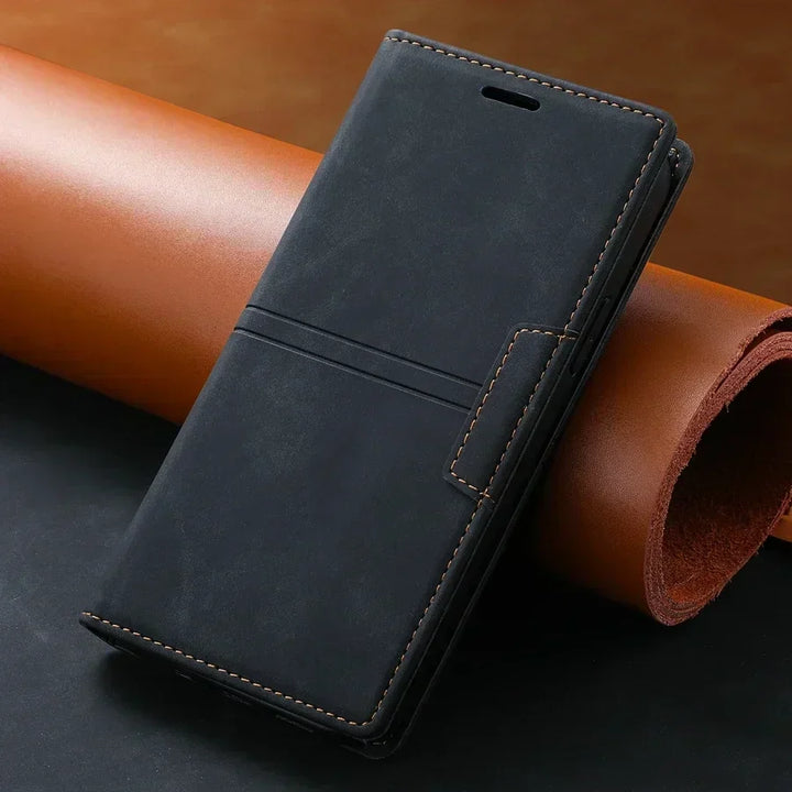 Karnz | Läder Plånbok Fodral Flip Case - Google Pixel
