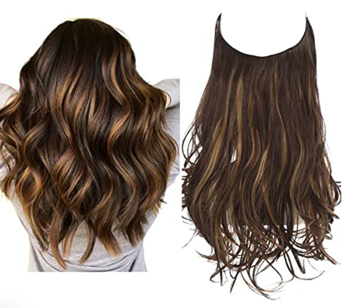SecretHair | Äkta Hår Extensions | Naturligt Vågmängd | Blond