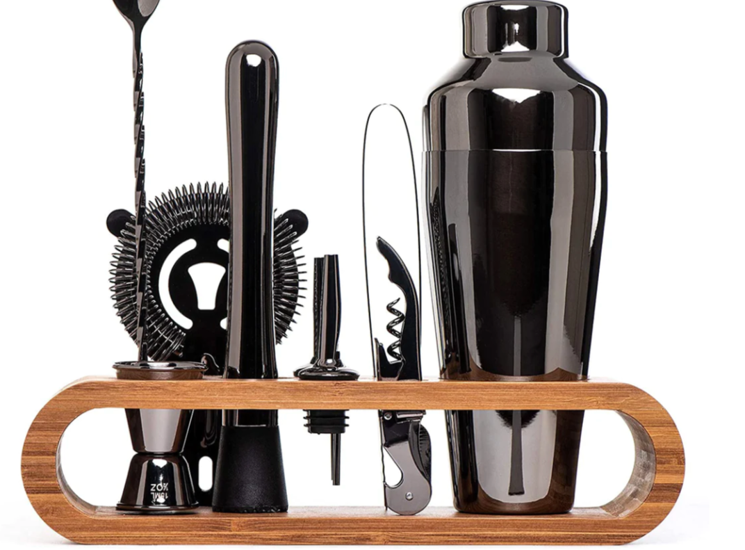 Stirré Elite Cocktail Set – Lyxigt Metall Bar Set Essentials | Karnz