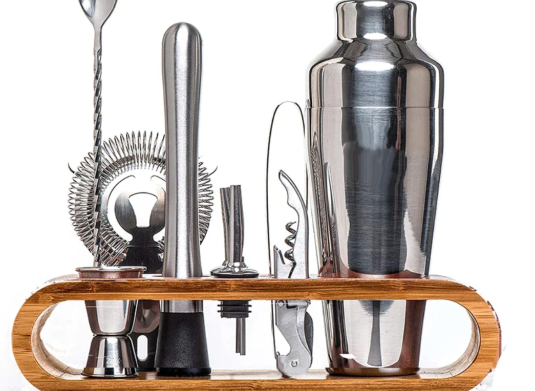 Stirré Elite Cocktail Set – Lyxigt Metall Bar Set Essentials | Karnz