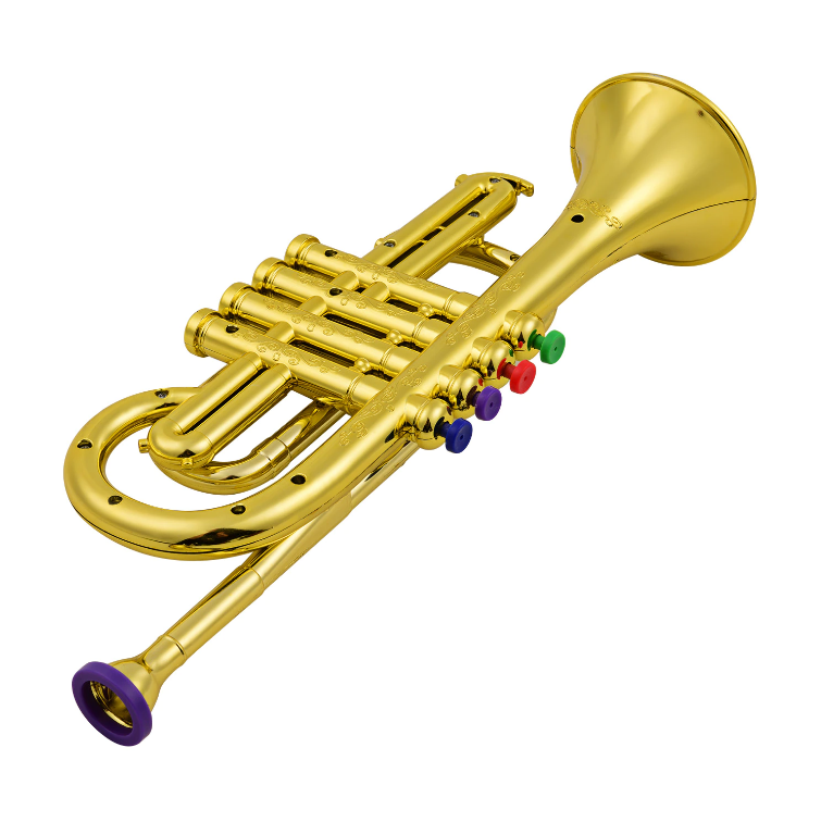 Barn Trumpet Musikleksak Barn Present Musik Spela Verktyg Simulationsinstrument