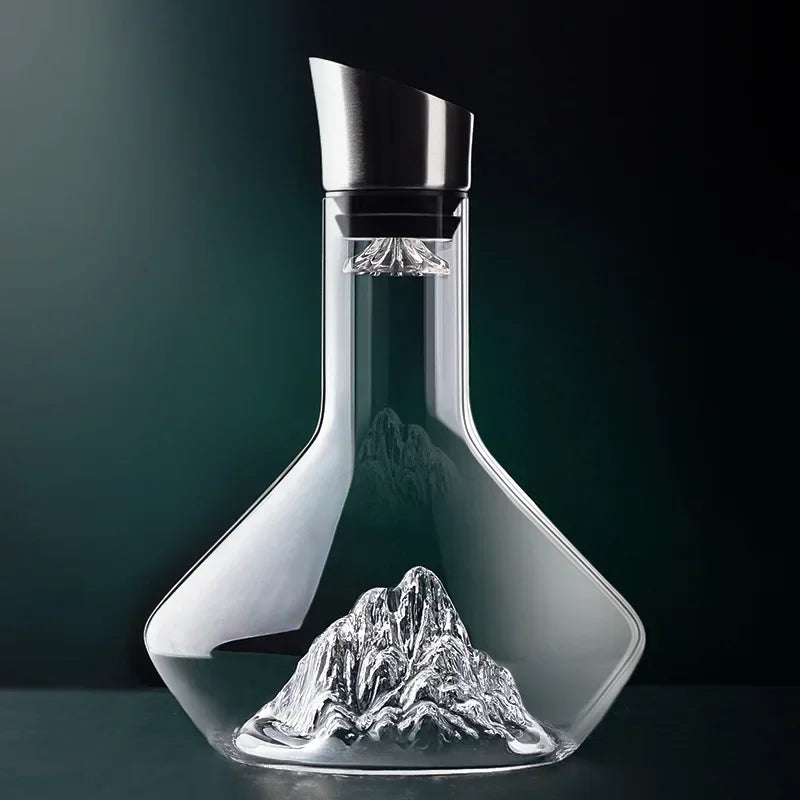 1500ml Iceberg Crystal Dekanter – Exklusiv blyfri vinluftare