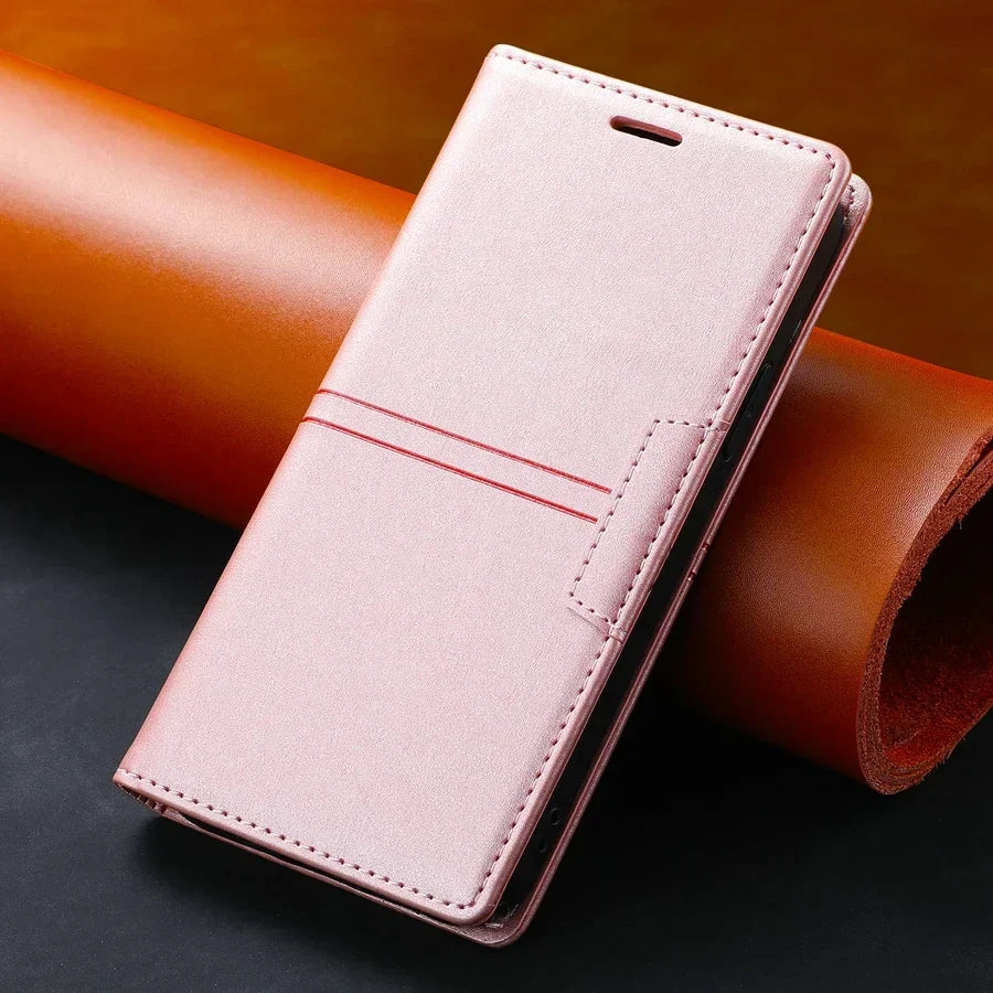 Karnz | Läder Plånbok Fodral Flip Case - Google Pixel