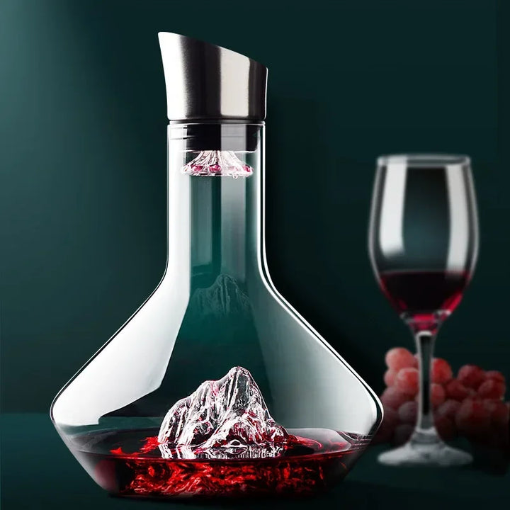 1500ml Iceberg Crystal Dekanter – Exklusiv blyfri vinluftare