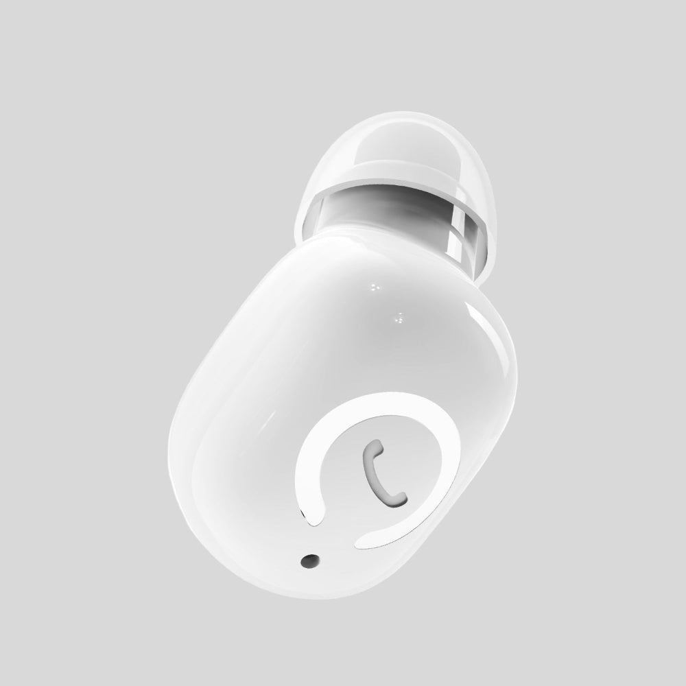 Trådlösa Bluetooth-hörlurar, Mini-hörlurar, osynliga, Enörade