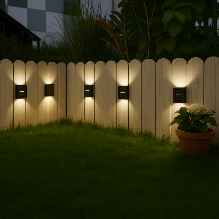 Karnz | SolarGlow Luxe Solvägglampor – Trådlösa, Stilsäkra &amp; Redo För Varma Kvällar