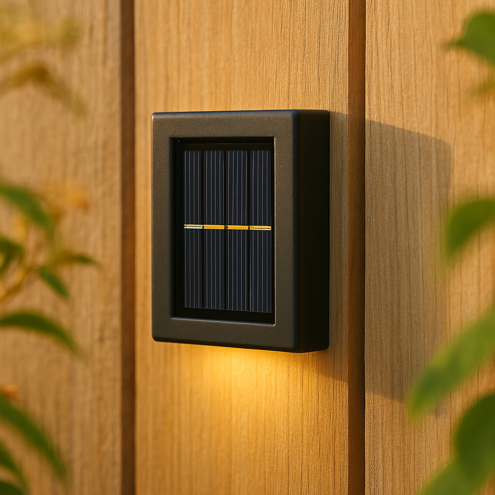 Karnz | SolarGlow Luxe Solvägglampor – Trådlösa, Stilsäkra &amp; Redo För Varma Kvällar