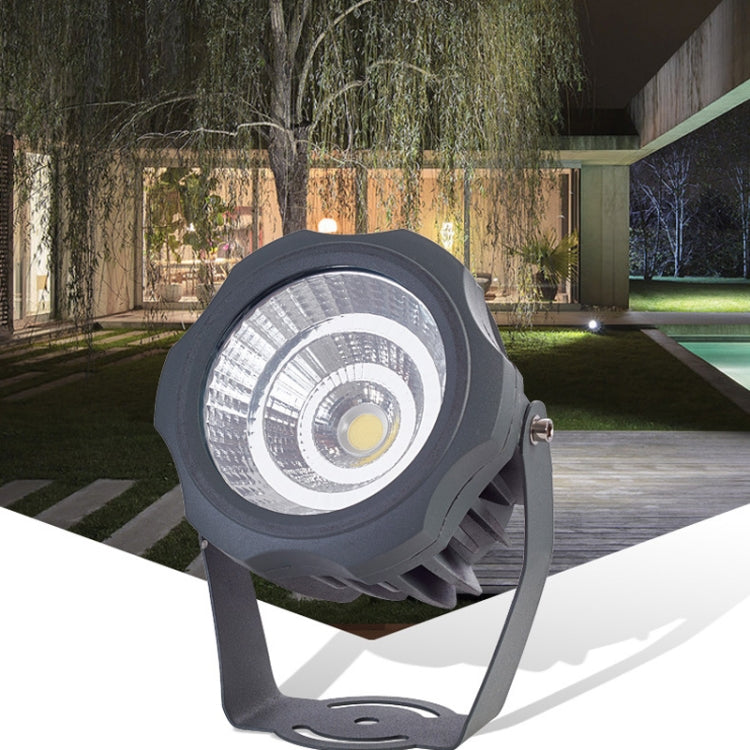LED-Strålkastare COB Utomhus Vattentät Scheinwerfer Billboard Ljus Trädgårdslampa, Färg: 20W 7 Färger