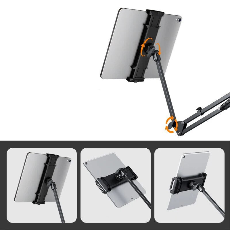 Tablet-hållare – FlexiMount – 360° roterbar – justerbar hållare