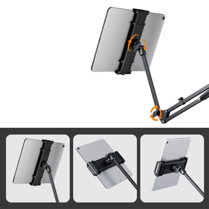 Tablet-hållare – FlexiMount – 360° roterbar – justerbar hållare