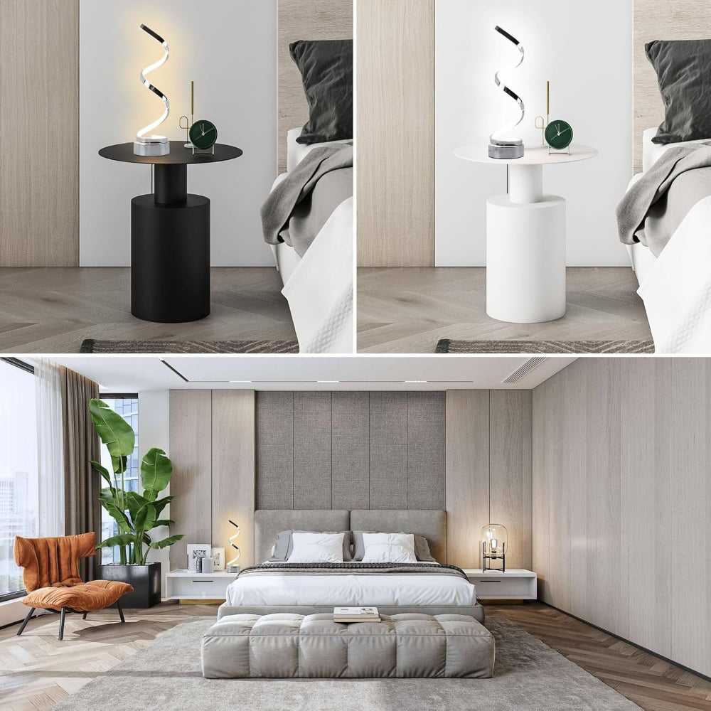 SpiralLight LED Bords-lampa med dimbart ljus och touch-kontroll | Karnz