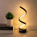 SpiralLight LED Bords-lampa med dimbart ljus och touch-kontroll | Karnz