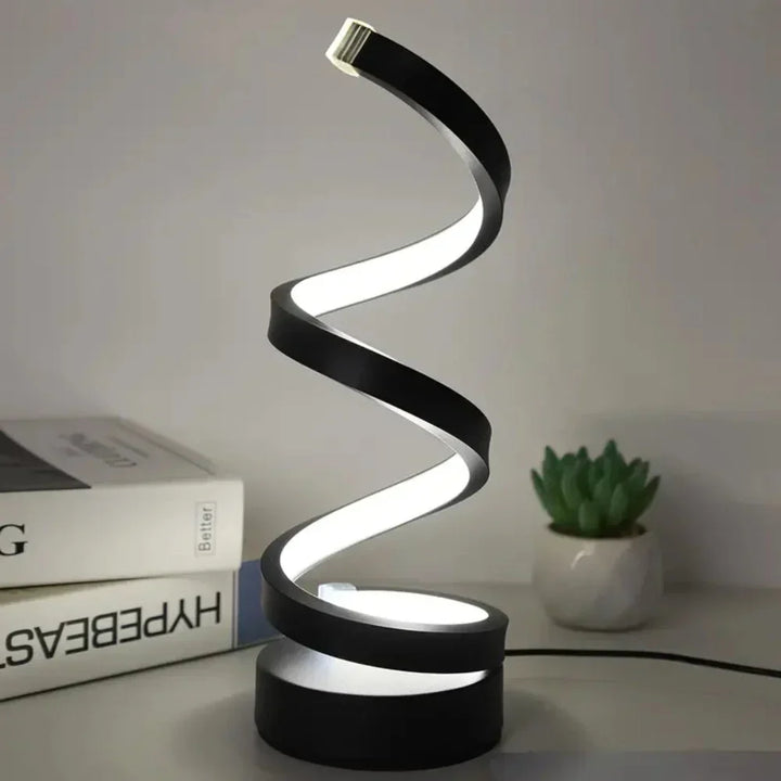 SpiralLight LED Bords-lampa med dimbart ljus och touch-kontroll | Karnz