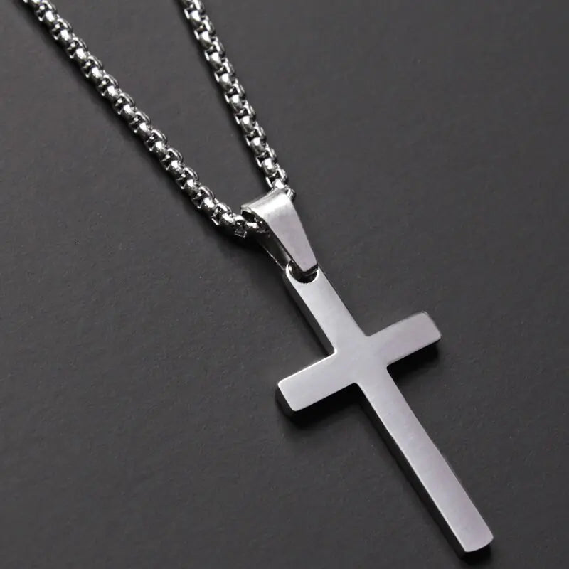 Klassisk Kors Herrhalsband