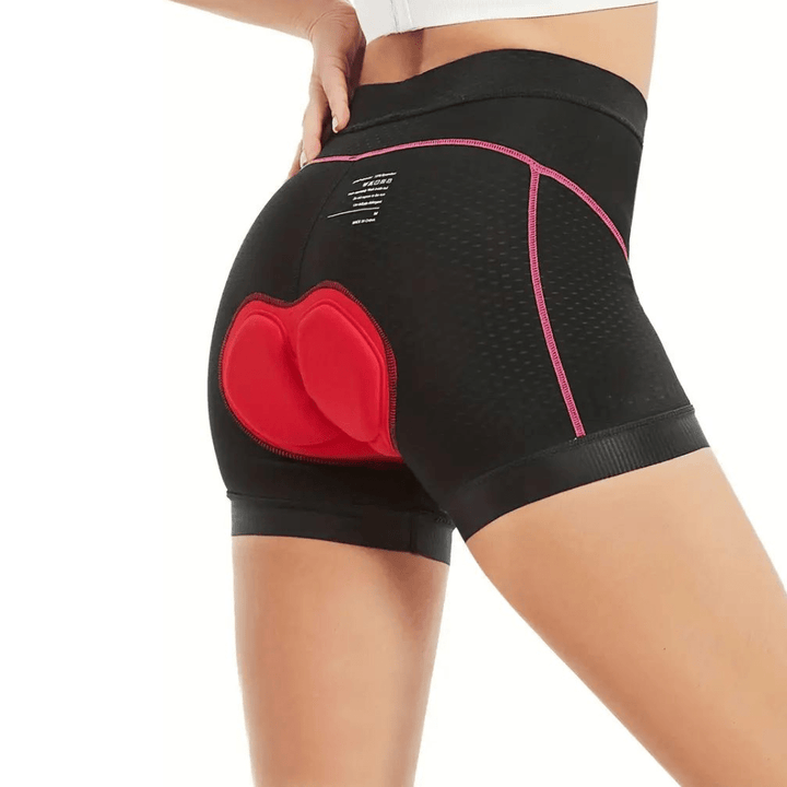 Damen-Radhose med 4D-gelvaddering