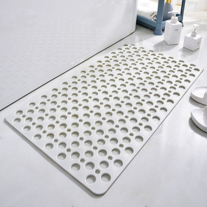 AquaGuard Antiskid Duschmatta – Hygienisk Badrugga med Sugfötter och Snabbtorkande Design | Karnz