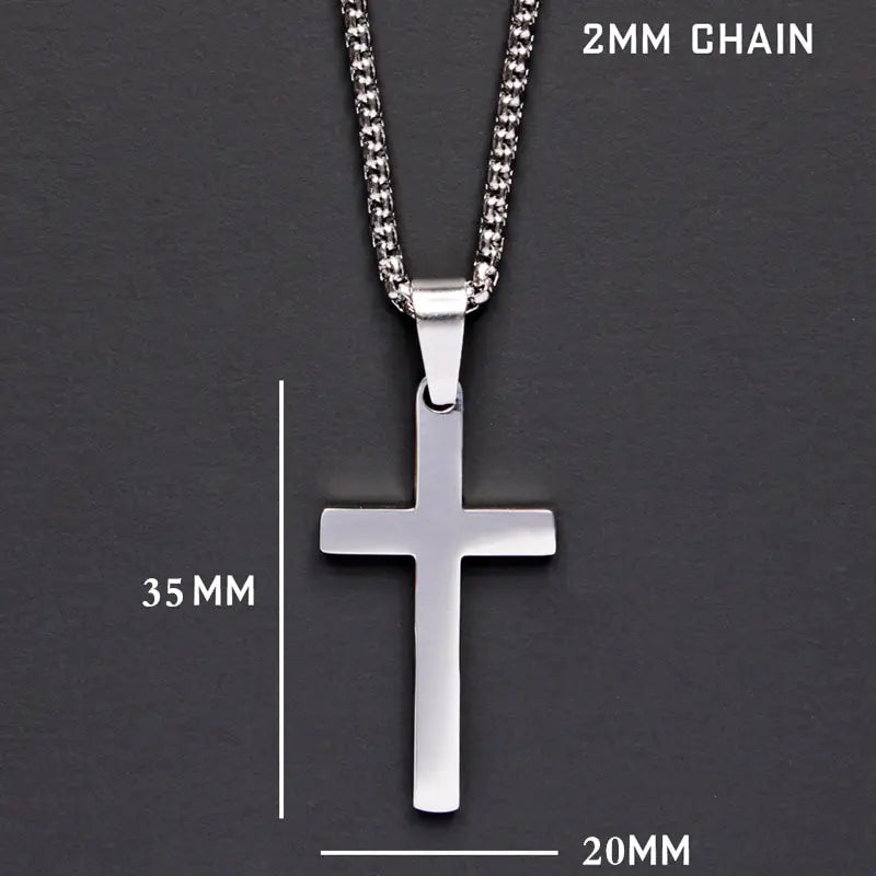 Klassisk Kors Herrhalsband