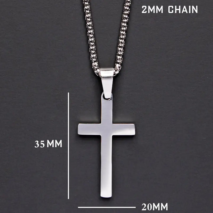 Klassisk Kors Herrhalsband