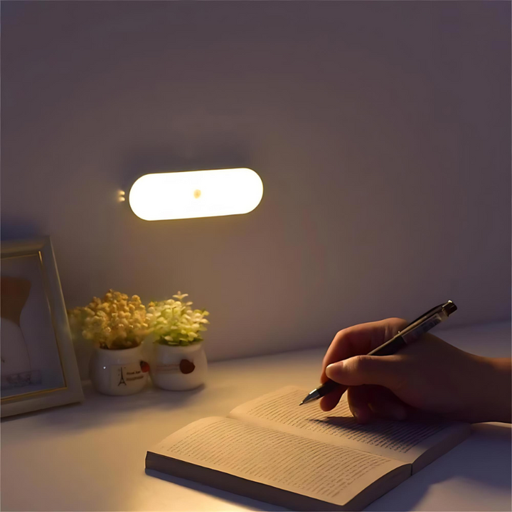 LED Vägglampa med Rörelsesensor och USB-laddning
