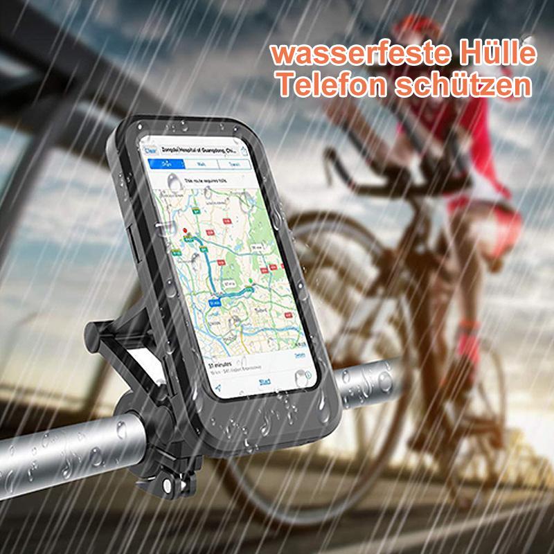 RideCharge Pro – Vattentålig mobilhållare med USB och 15W trådlös laddning för cykel och elcykel | Karnz