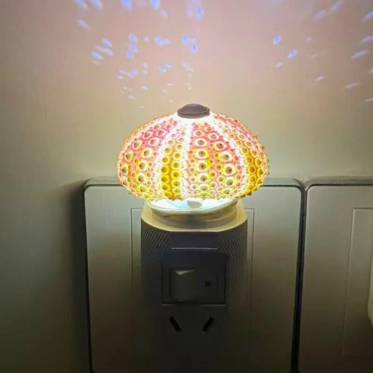 LumiCraft – Unik DIY-bordslampa med naturlig snäcka för en mysig atmosfär