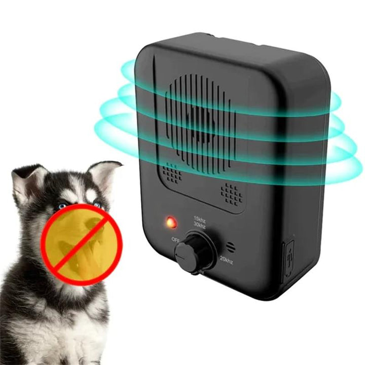 Ultraljudsenhet för att kontrollera hundskall