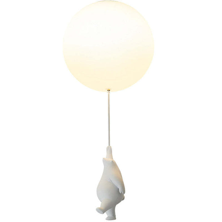 SkyDream Barntaklampa med Björn och Ballong - Lekfull Design och energieffektiv LED-belysning | Karnz