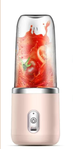 Bärbar mixer med sex knivar – smoothie och milkshake på 400 ml