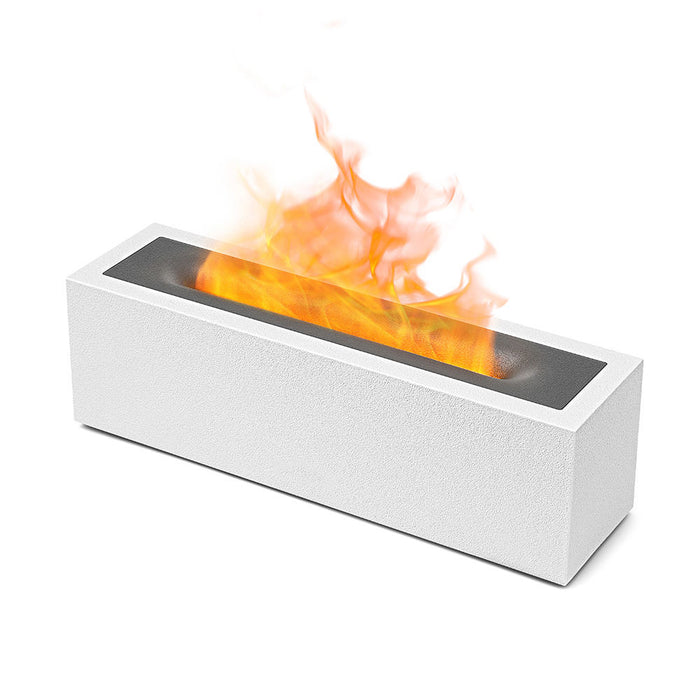 Hemra Luftfuktare med flameffekt – avlång minieldstad, 200 ml tank