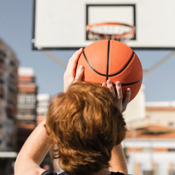 Sandsberg | Leiser Inomhus-Basketboll | Ljudreducerande Mjuk Studs