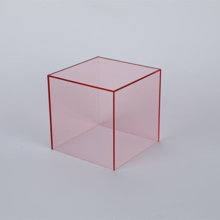 Färgglad Akryl Förvaringslåda - Transparent Display Box