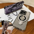Högkvalitativ magnetisk iPhone-fodral med MagSafe-stativ och stötskydd