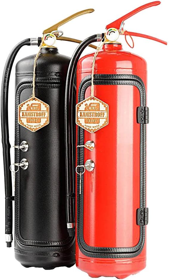 "Min Grotta Mina Regler" Present Kan Bar Set Brandsläckare