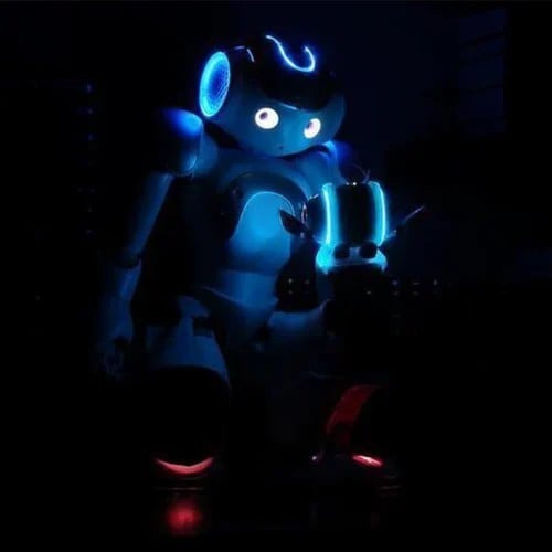 Intelligent robotleksak för barn | ThinkBot Interaktiv lärrobot | Gesterstyrning | Dansar och pratar | Uppladdningsbar