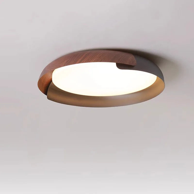 Modern taklampa med trädesign – Stilfull LED-belysning för vardagsrum