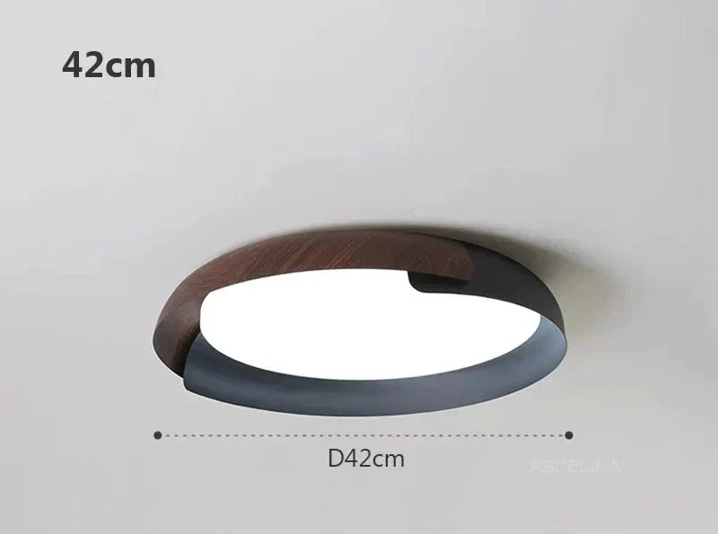 Modern taklampa med trädesign – Stilfull LED-belysning för vardagsrum