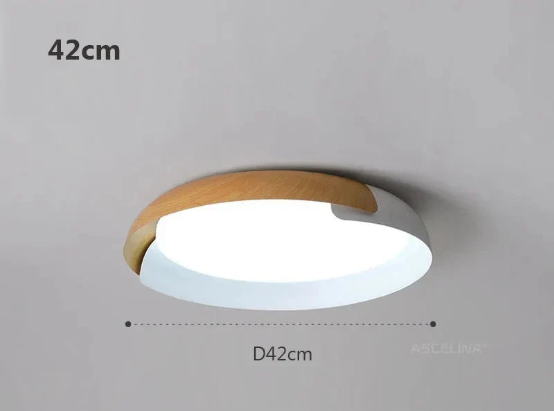 Modern taklampa med trädesign – Stilfull LED-belysning för vardagsrum