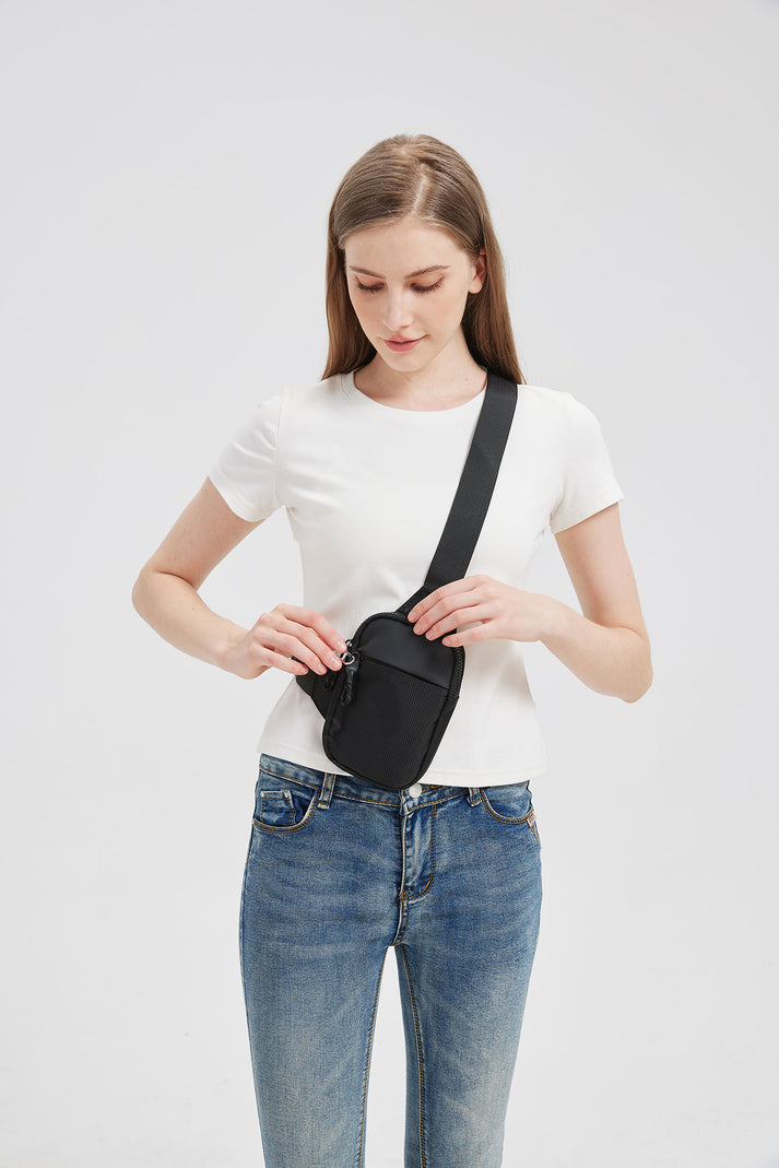 UrbanGuard Sling Bag | Kompakt, Säker, Vattentät | Karnz