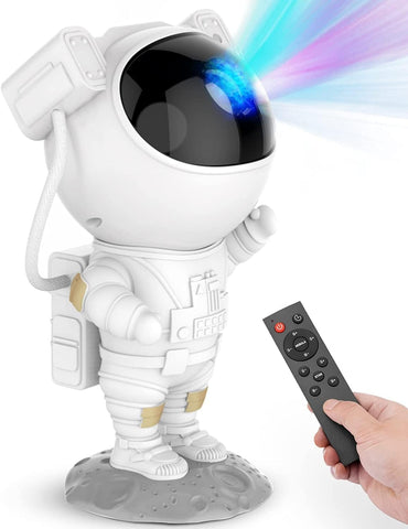 Stjärnhimmel Astronaut | LED Galaxy Projektor Nattljus för Sovrum &amp; Barn | Karnz