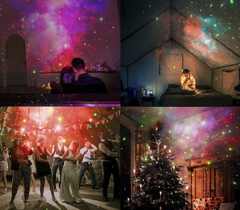 Stjärnhimmel Astronaut | LED Galaxy Projektor Nattljus för Sovrum &amp; Barn | Karnz