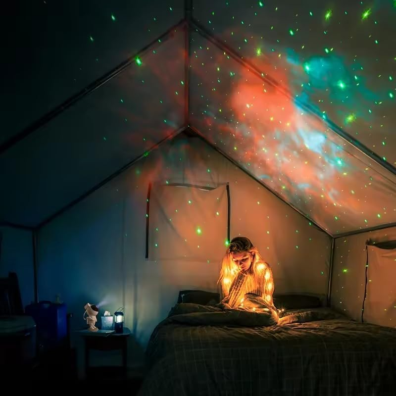 Stjärnhimmel Astronaut | LED Galaxy Projektor Nattljus för Sovrum &amp; Barn | Karnz