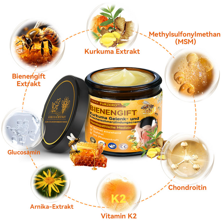 Bienen-Vital-Creme | Snabb smärtlindring | Karnz