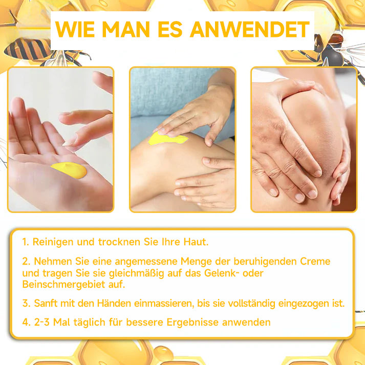 Bienen-Vital-Creme | Snabb smärtlindring | Karnz