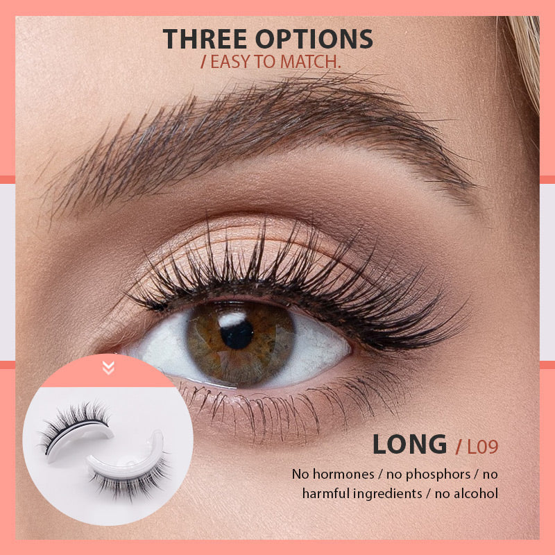 Present - Återanvändbara självhäftande ögonfransar