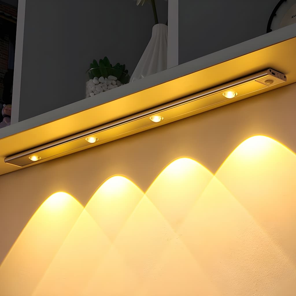 Trådlösa Smart LED-lampor med rörelsesensor | Uppladdningsbar och energieffektiv belysning för varje rum