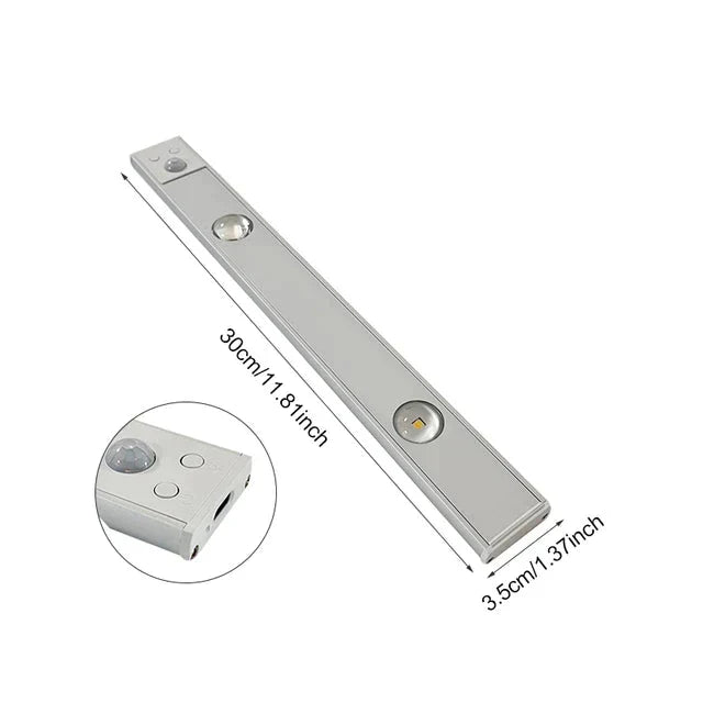 Trådlösa Smart LED-lampor med rörelsesensor | Uppladdningsbar och energieffektiv belysning för varje rum