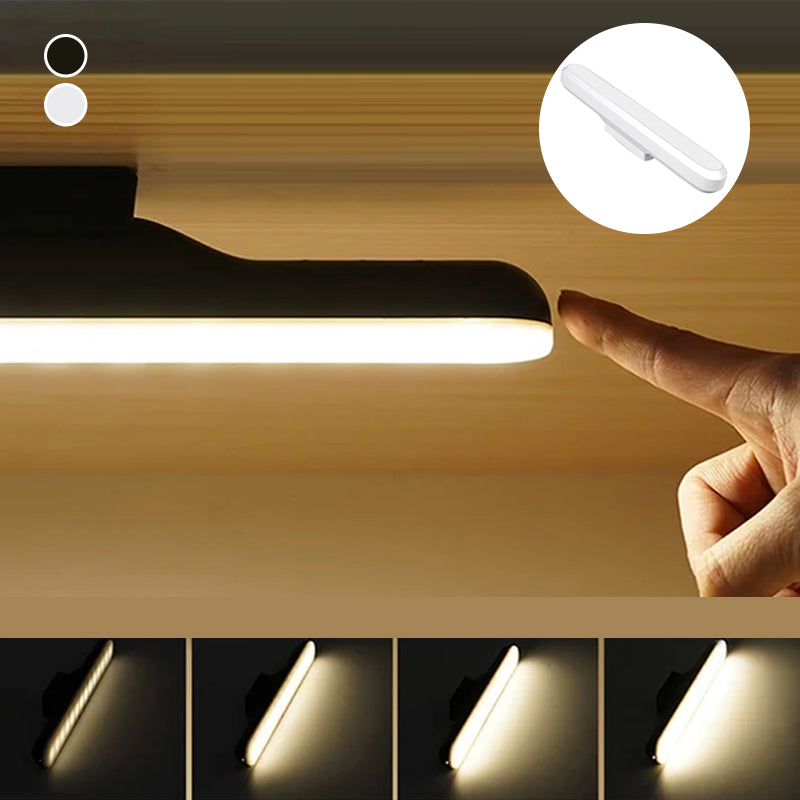 Magnetisk uppladdningsbar touch-lampa med lång batteritid