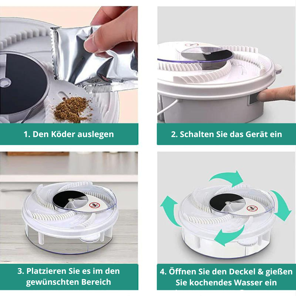 FliegenFrei - Världens bästa flugfälla (Tyst flugfälla)