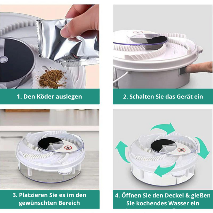 FliegenFrei - Världens bästa flugfälla (Tyst flugfälla)