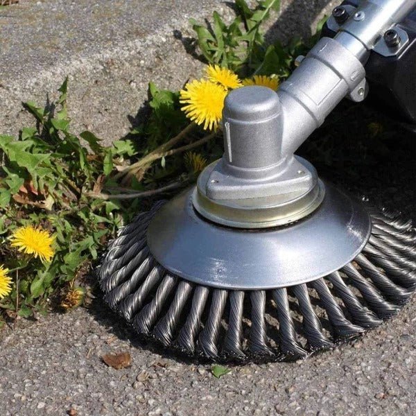 TurboTrimmer™️ Ogräsborste av kolstål